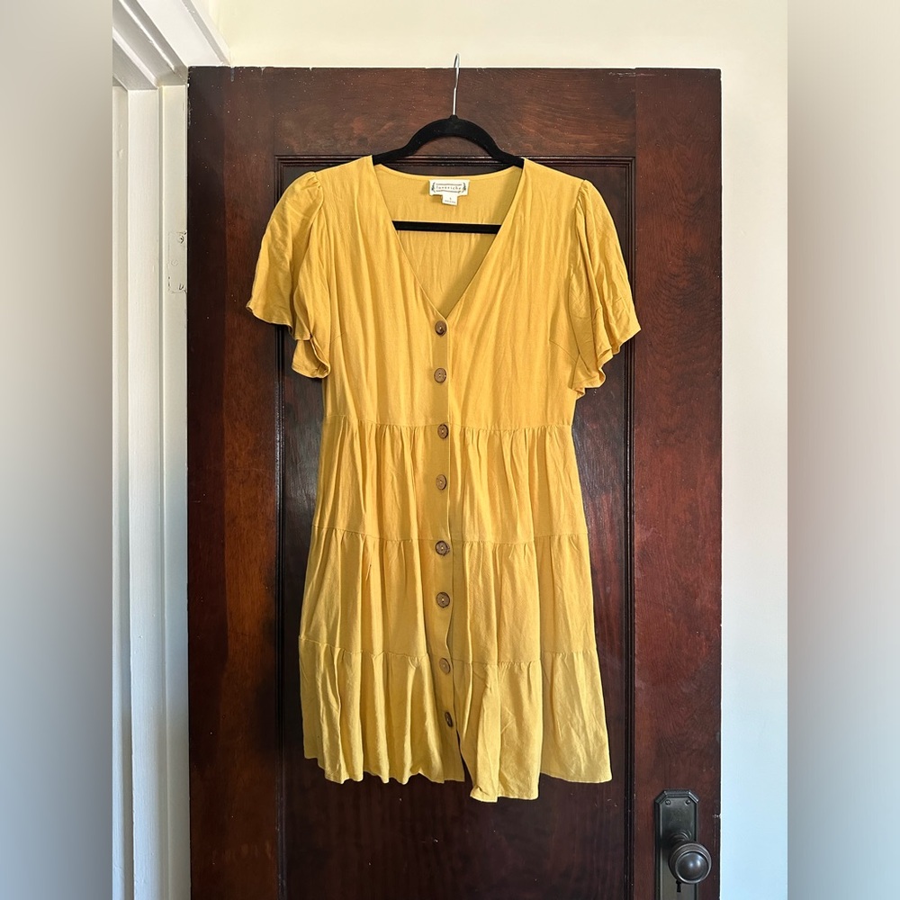 Love Riche Yellow Dress